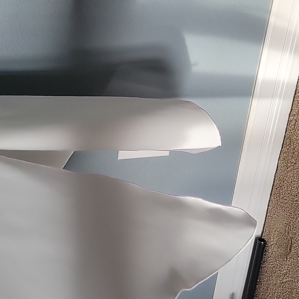 Anne Klein Angled And Split Side Tunic Top. Cream… - image 4